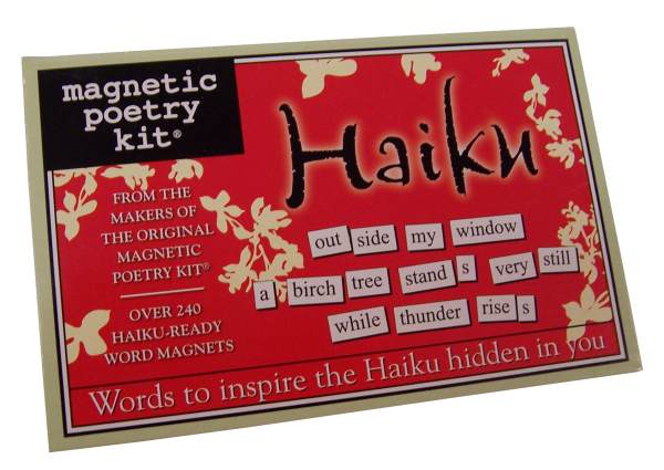 Image showing a magnetic poetry kit