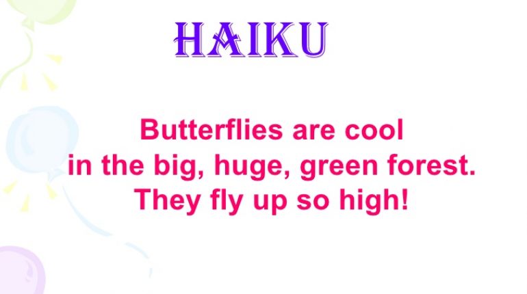 How To Make A Haiku About Nature